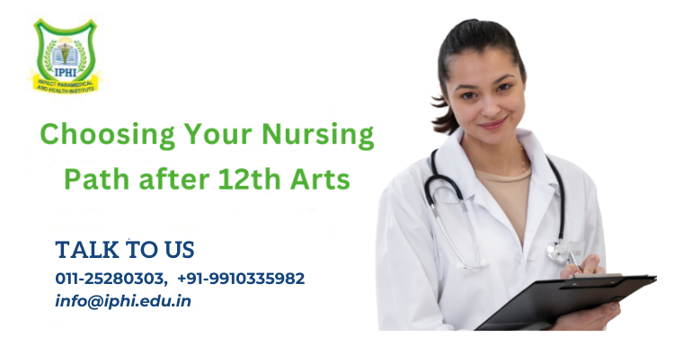 Ichoosing nursing career after 12th arts